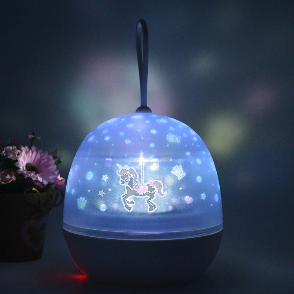Night Light Projector  360° Rotating 8 Lighting Modes LED Lights Bedroom Decoration