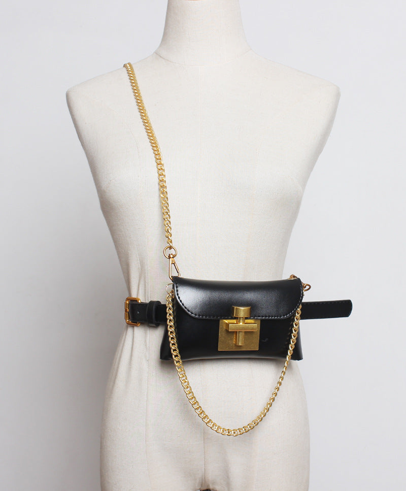 Super Fire Kleine Bauchtasche Damenkette Handytasche