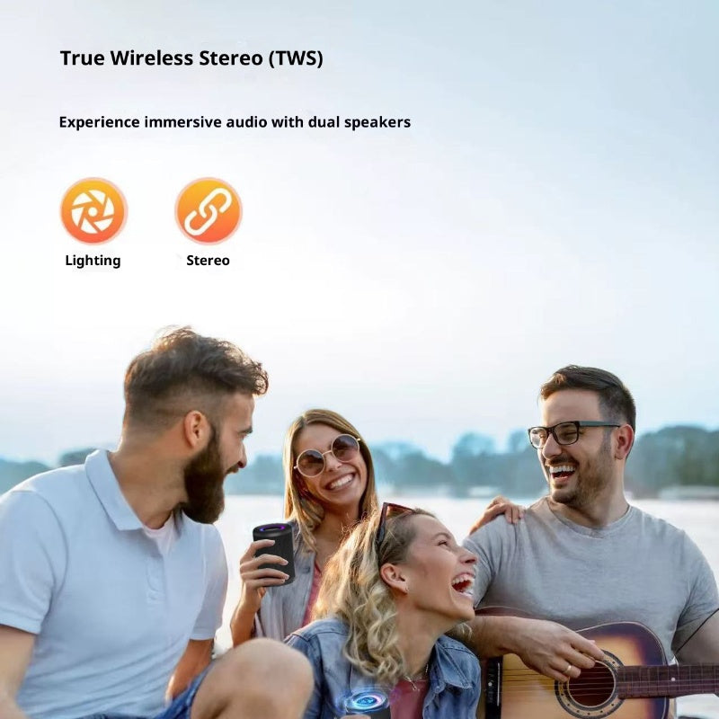 New Portable Bluetooth Speaker Small Bass Music Loud Sound Wireless Mini Speaker